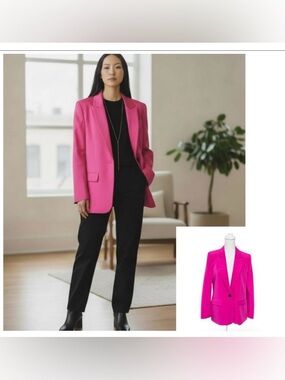 Pink Blazer jacket Vince Camuto NWT size Medium
